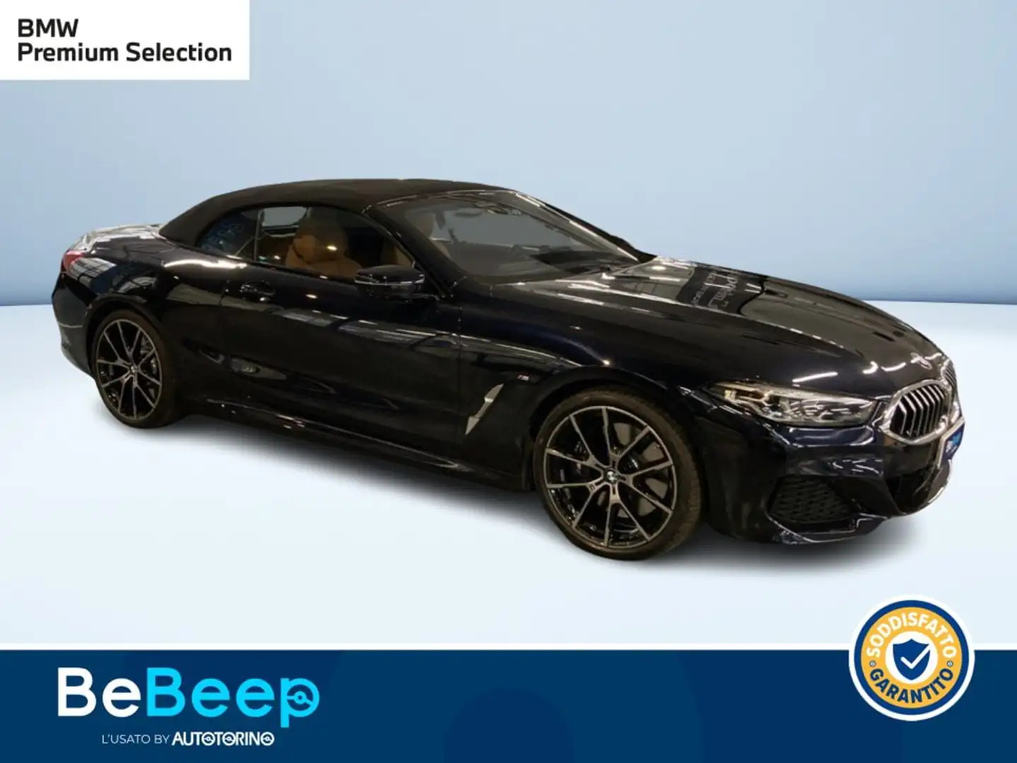BMW 840 Cabrio 840D CABRIO MHEV 48V XDRIVE MSPORT AUTO Blu/Azzurro - 1