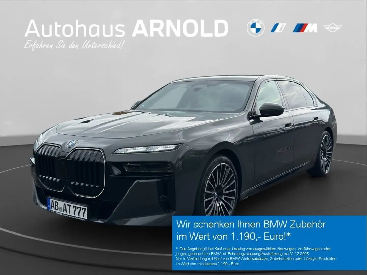 BMW 740 d xDrive Limousine M Sportpaket Standhzg. Massage Gris - 1