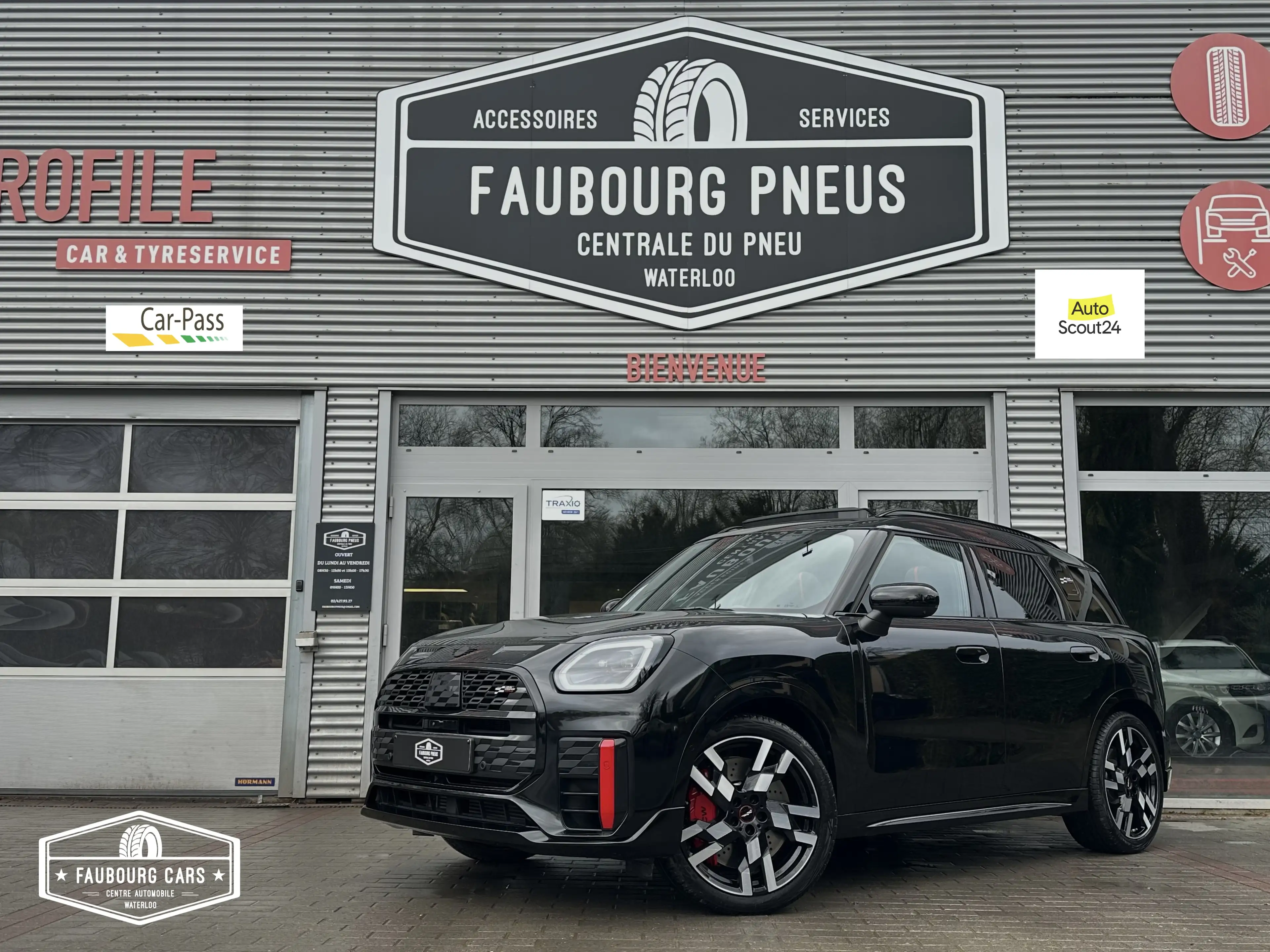 MINI John Cooper Works Countryman *1-PROPRIET/1-OWNER*JCW*FULL-OPTION-100%*H/K*360°*