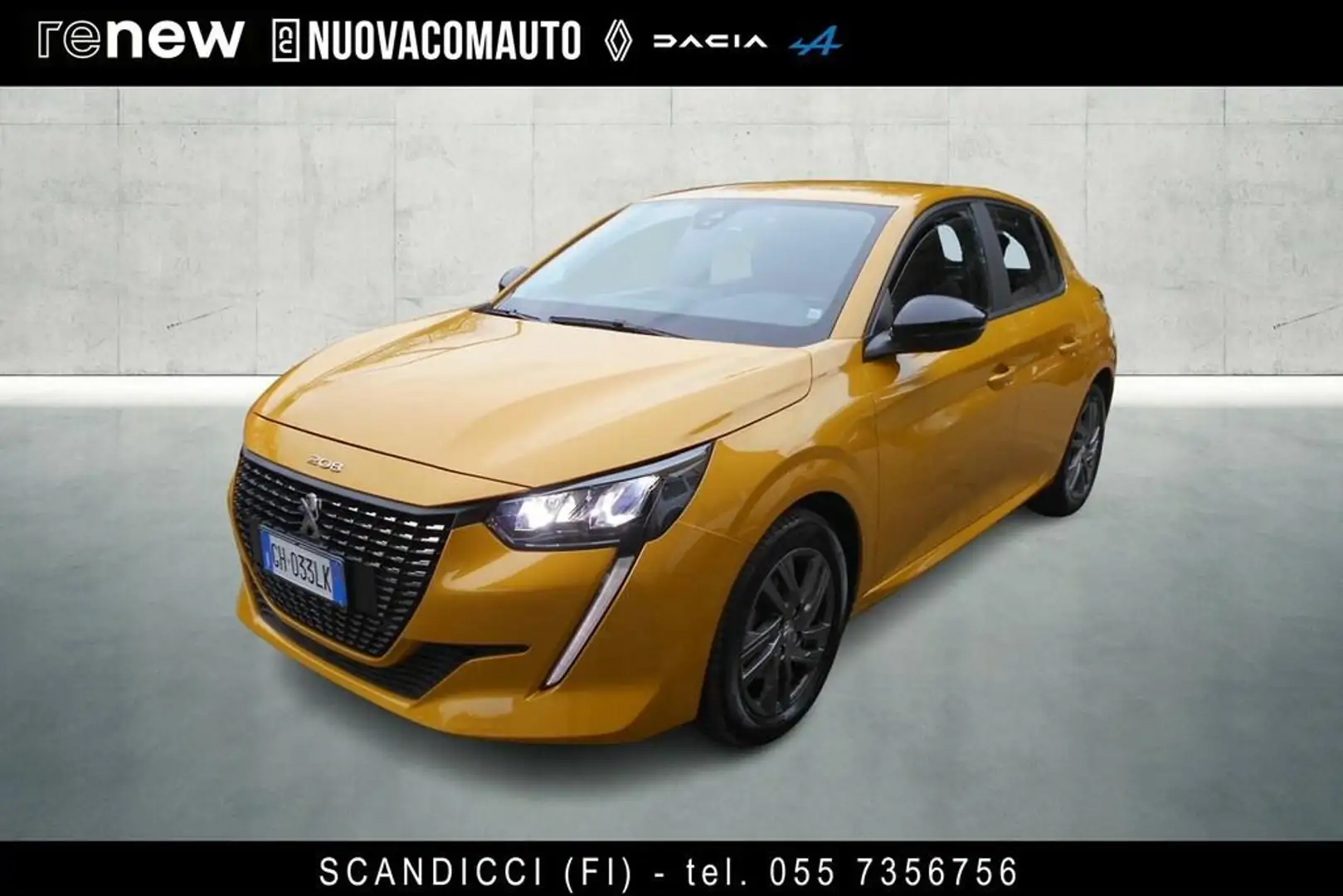 Peugeot 208 1.2 puretech Active Pack s&s 100cv eat8 Or - 1