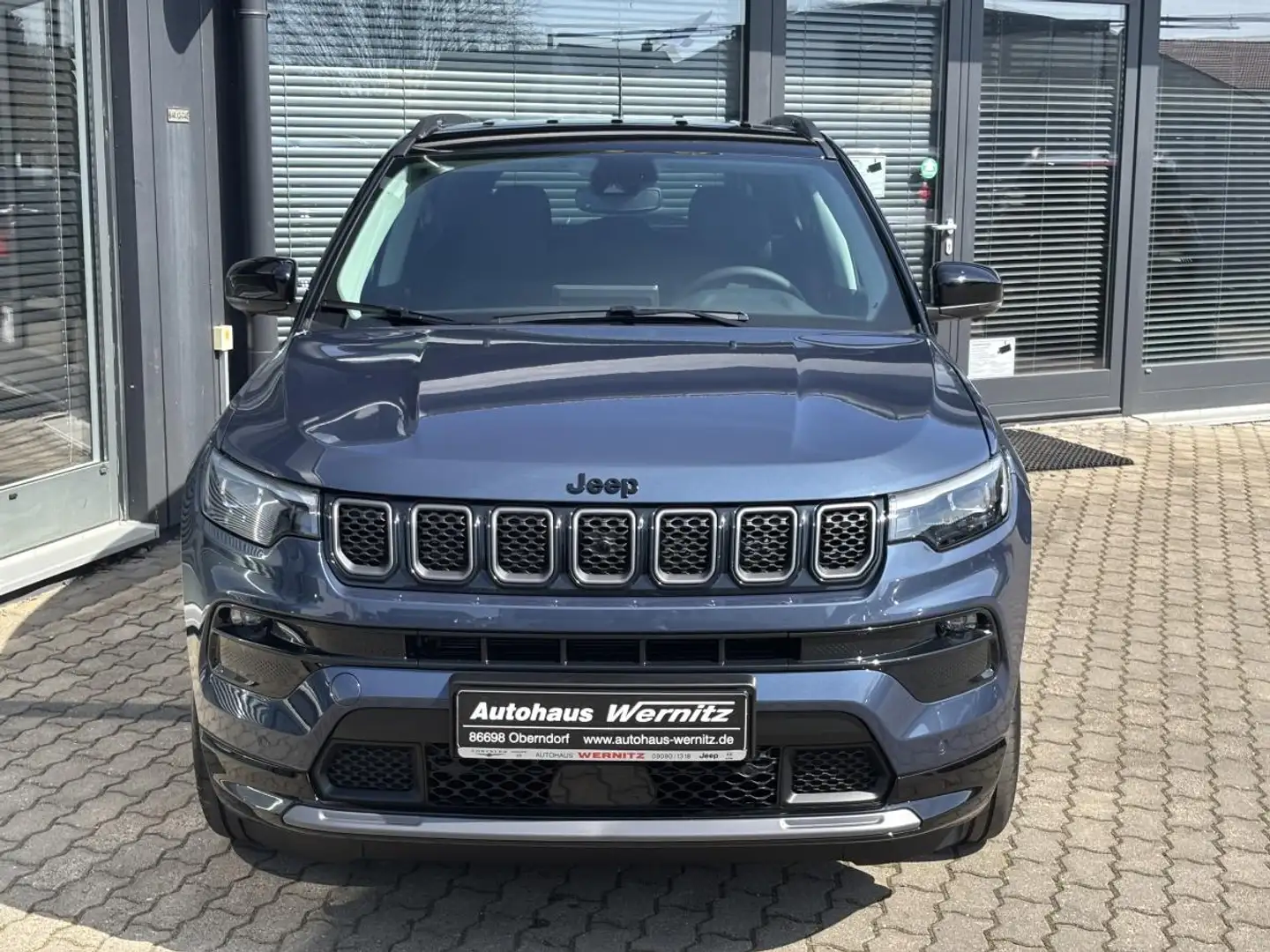 Jeep Compass 1.5 E-Hybrid Summit Automatik *LEDER*LED*SHZ*PDC*A Blau - 2