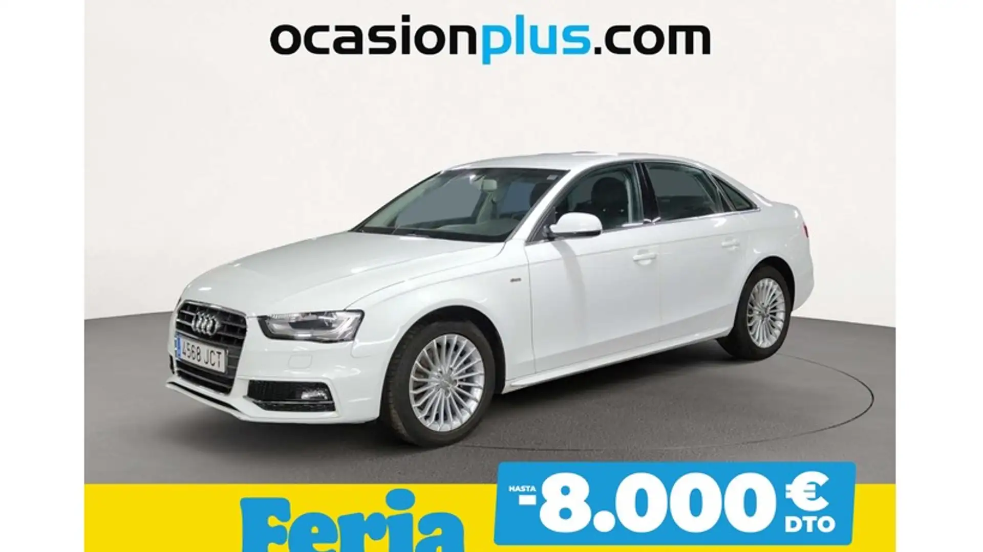 Audi A4 2.0TDI DPF S line edition Multitronic 150 Blanc - 1