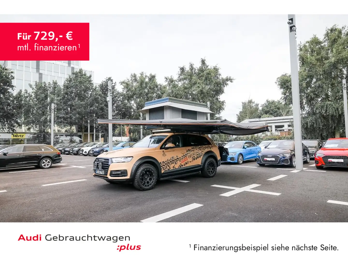 Audi Q7 45 TDI qu. Dakar Edition 1 of 1 Offroad Umbau Schwarz - 1
