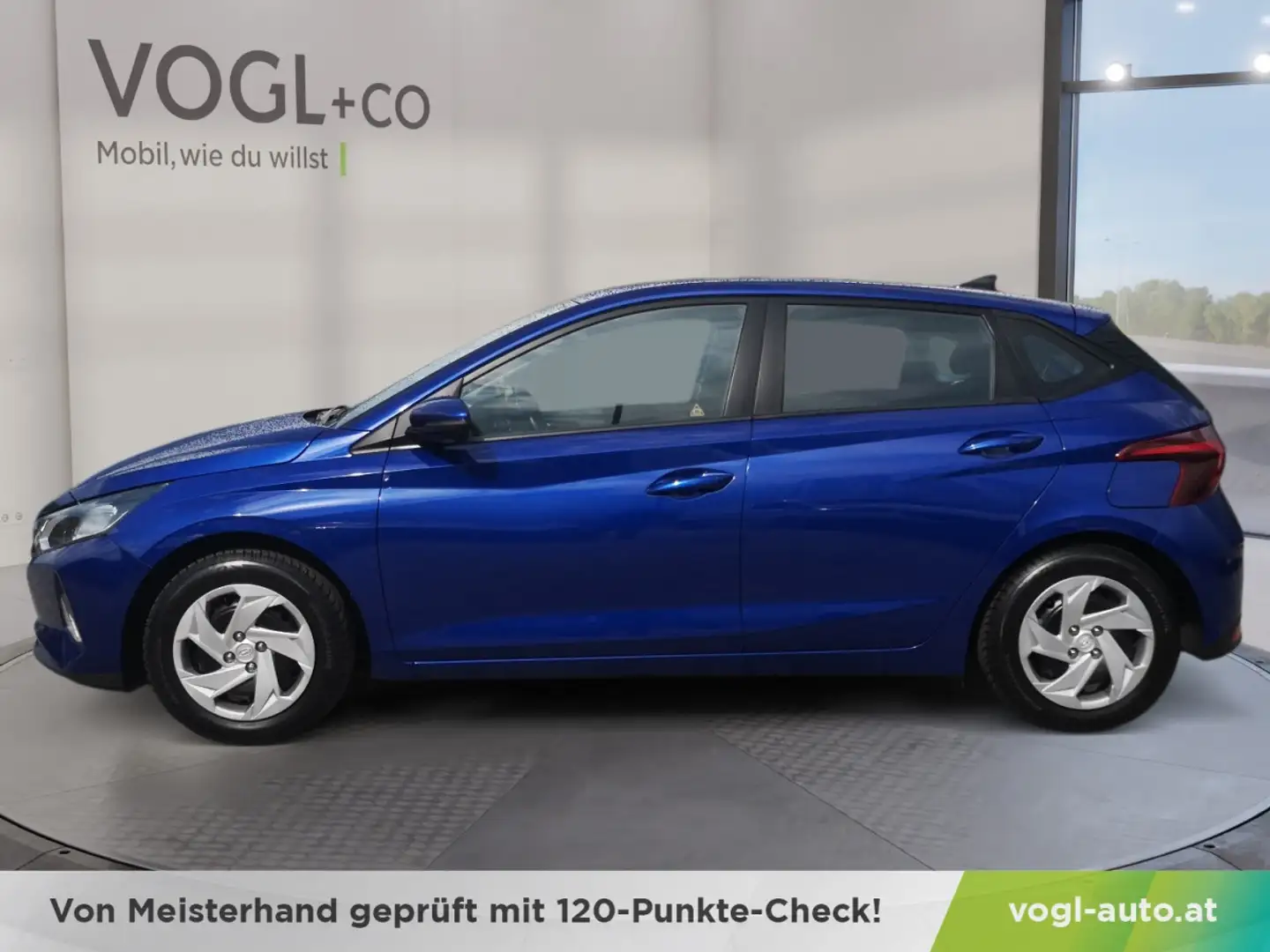 Hyundai i20 i20 1.2 MPI i-Line Plus Bleu - 2