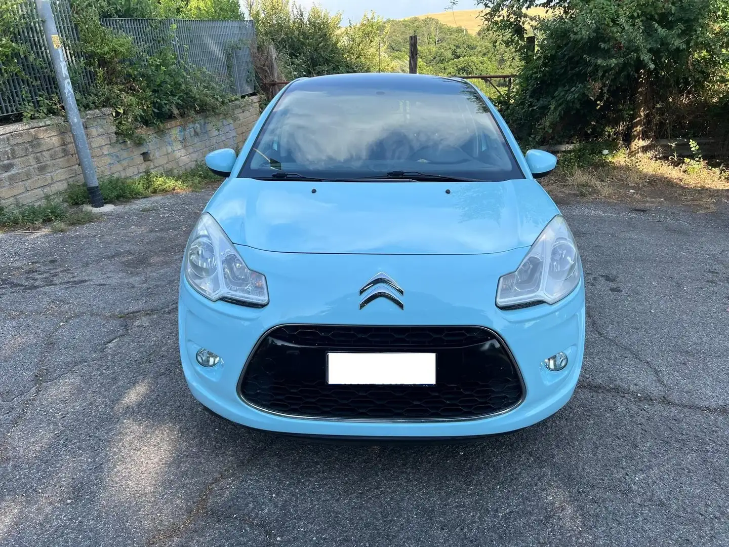 Citroen C3 vti Exclusive Pelle Sedili Risc. Cruise KM 110000 Blu/Azzurro - 2