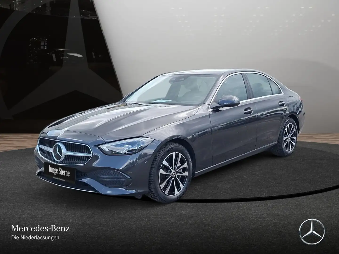 Mercedes-Benz C 300 e 4M AVANTG+LED+KAMERA+KEYLESS+9G Grau - 2