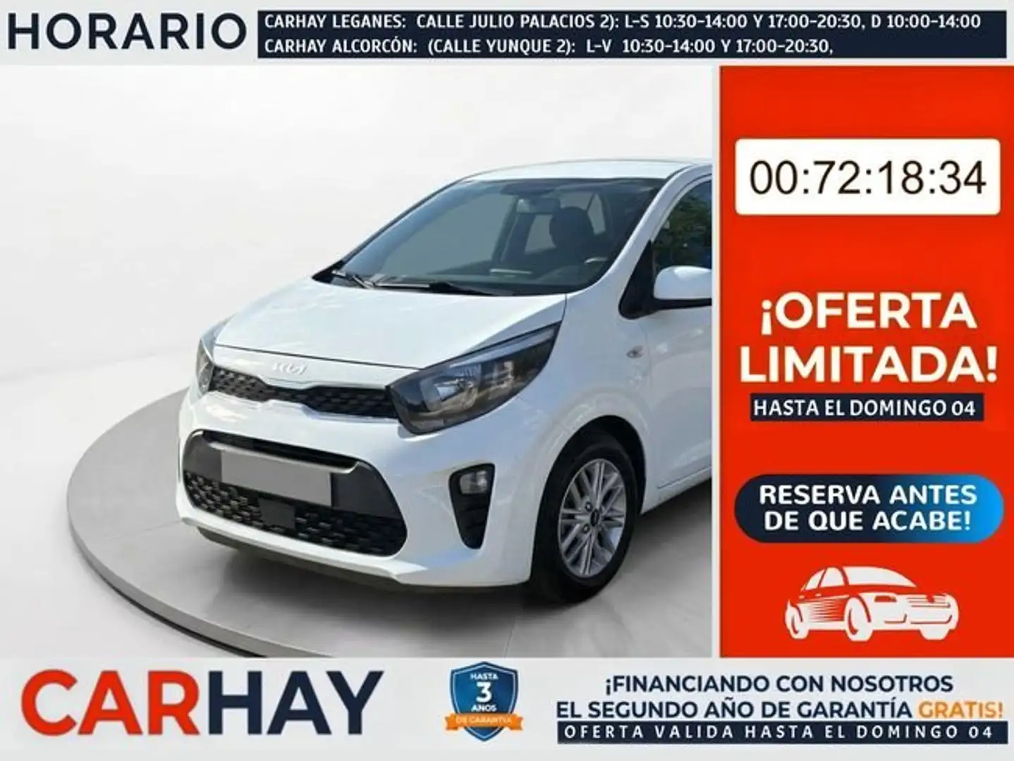 Kia Picanto 1.0 DPi 49kW (67CV) Concept Blanco - 1