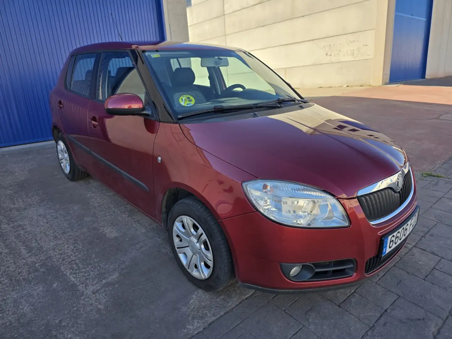 Skoda Fabia 1.4TDI Comfort 80 Burdeos - 2