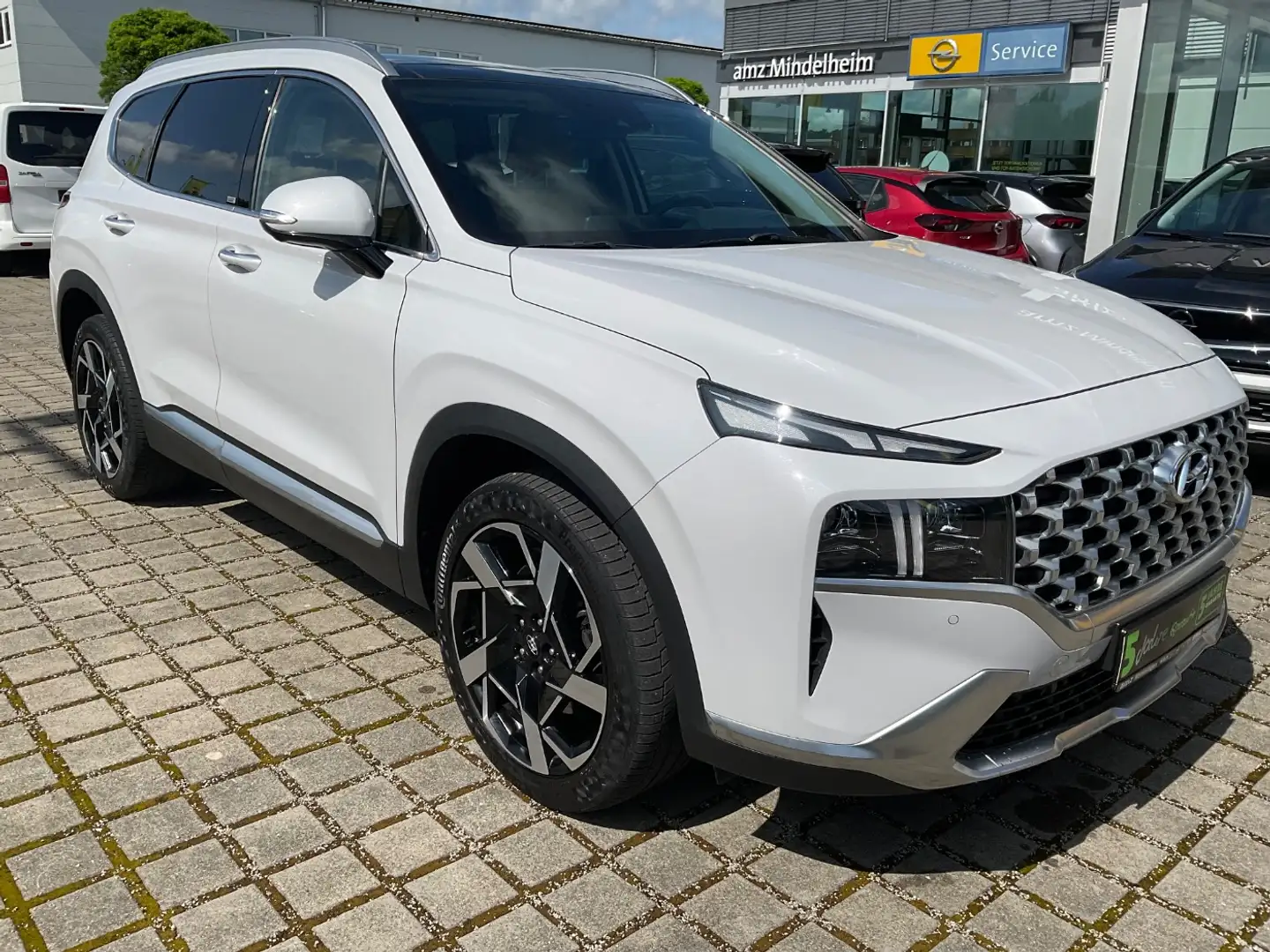 Hyundai SANTA FE 2.2 CRDi 5-Sitzer Prime *Kamera*Allrad* Blanc - 2