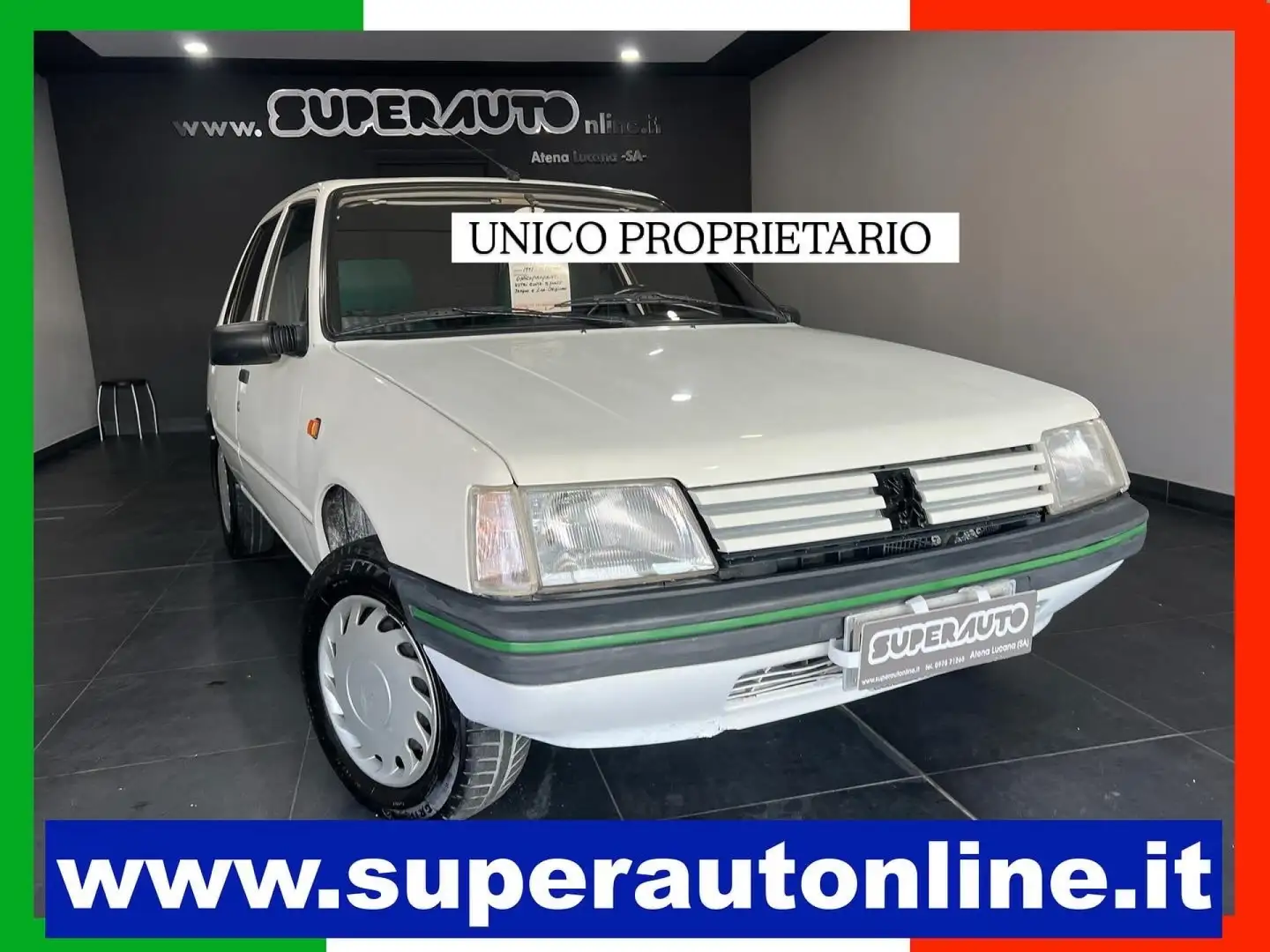 Peugeot 205 1.1 5 porte Open UNICO PROPRIETARIO Beyaz - 1