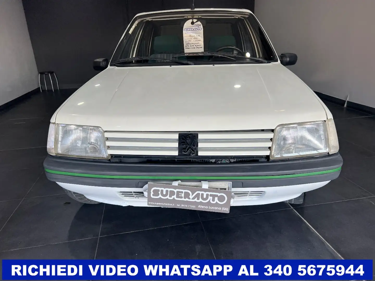 Peugeot 205 1.1 5 porte Open UNICO PROPRIETARIO Beyaz - 2