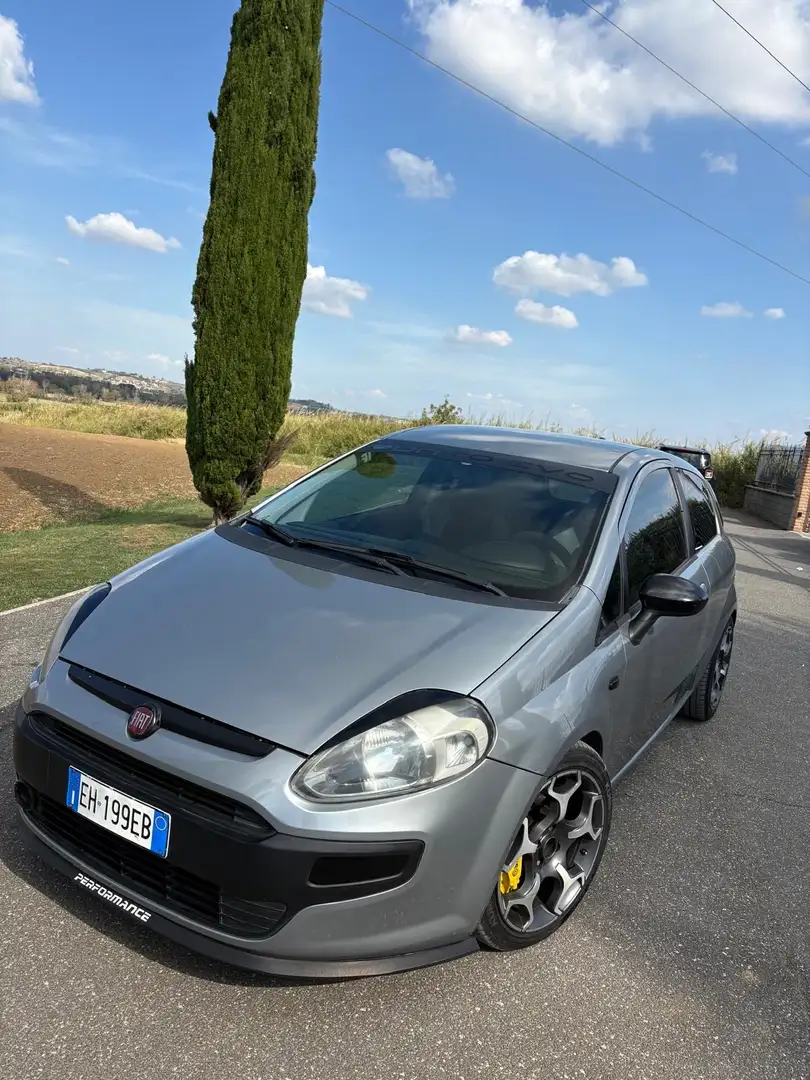 Fiat Punto Evo 3p 1.3 mjt Dynamic 75cv Stage 3 Grigio - 1
