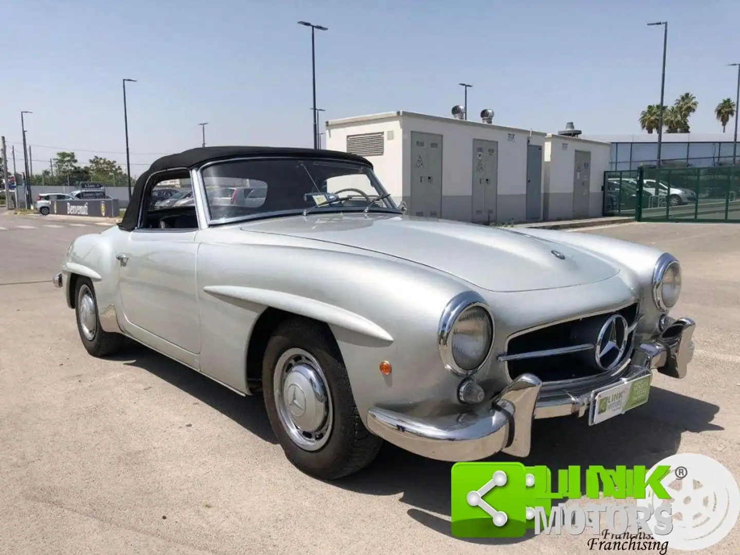 Mercedes-Benz 190 SL / Targa Oro / Matching N. / Visibile a Bari Argent - 1