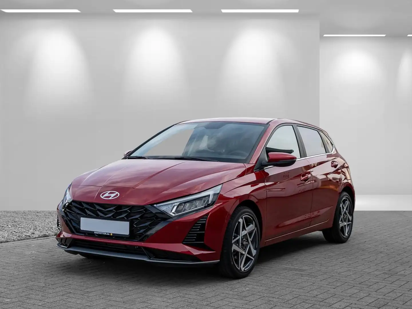 Hyundai i20 Prime 5Jahre+Navi+virtCP+Kamera+ParkAss+SHZ+Privac Rot - 2