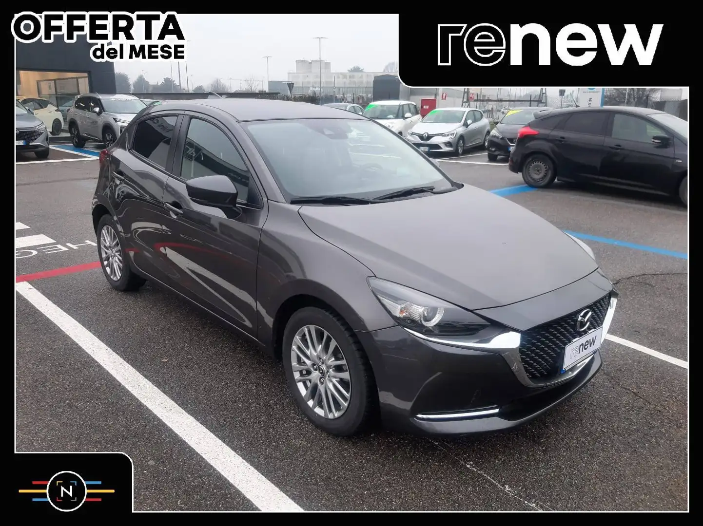 Mazda 2 2 1.5 m-hybrid 100th Anniversary 90cv Gris - 1