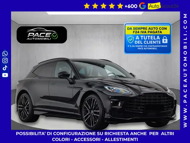 Aston Martin DBX 707 CV  TETTO KAMERA 360 PDC CARBON BLACK PACK 23"