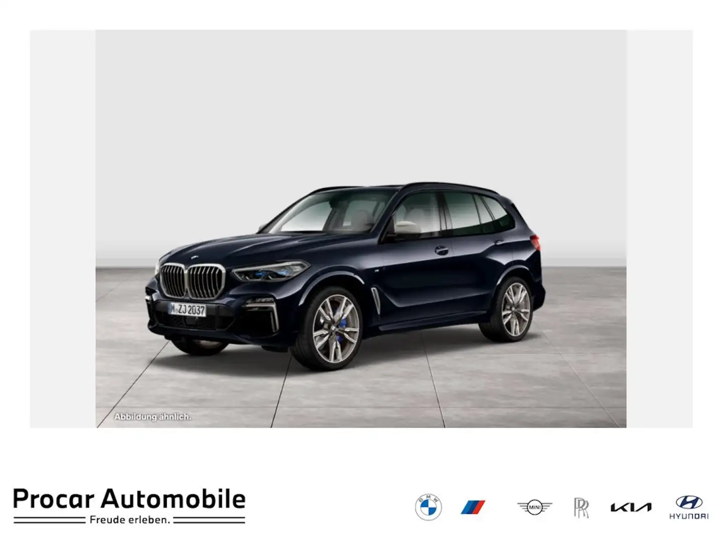 BMW X5 M 50d M-SPORT+HUD+PANO+ACC+AHK+360+NAVI+LED Schwarz - 1