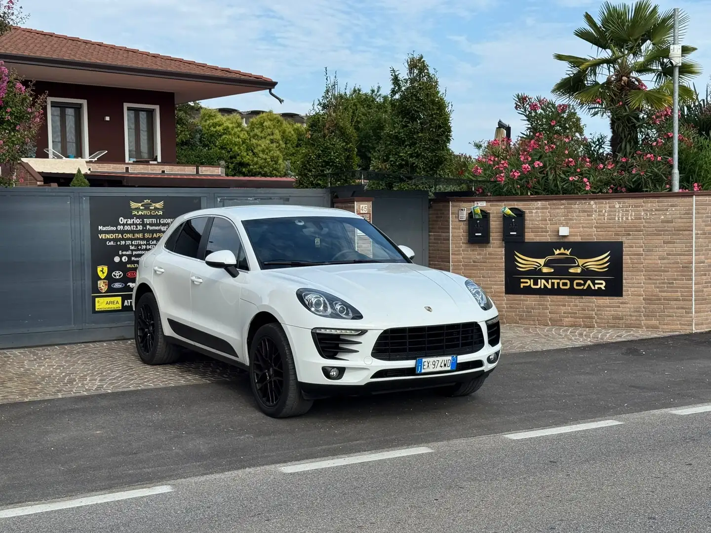 Porsche Macan Macan I 2014 3.0d S 250cv pdk Bianco - 2