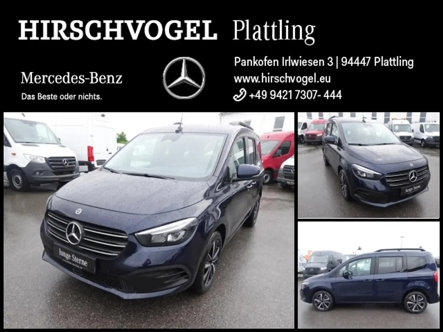 Mercedes-Benz T-Class T 180 PROGRESSIVE 7G+LED+Kamera Синий - 1