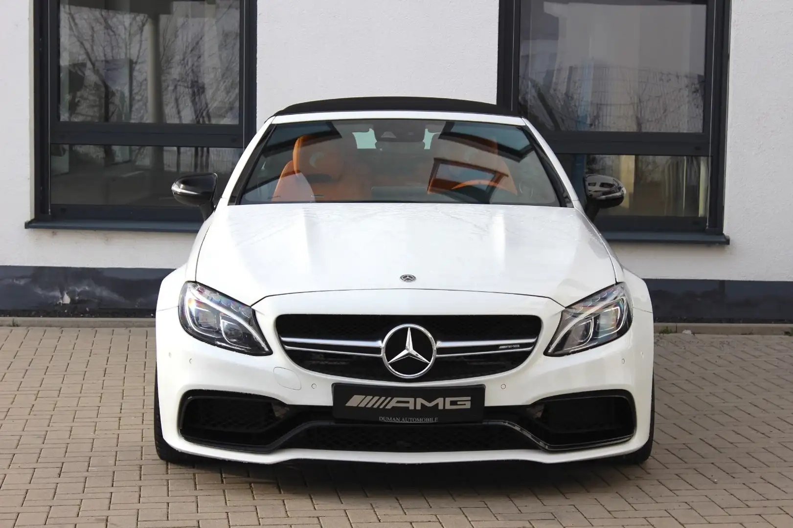 Mercedes-Benz C 63 AMG C 63 S AMG Cabrio - PERFORMANCE 19 ZOLL 1.HAND Weiß - 2