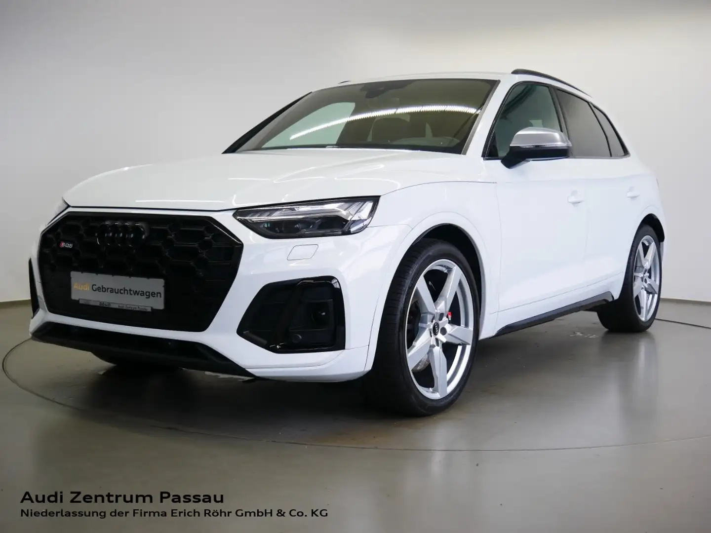 Audi SQ5 TDI tiptr. MATRIX AHK HEAD-UP Stdhzg. Weiß - 1