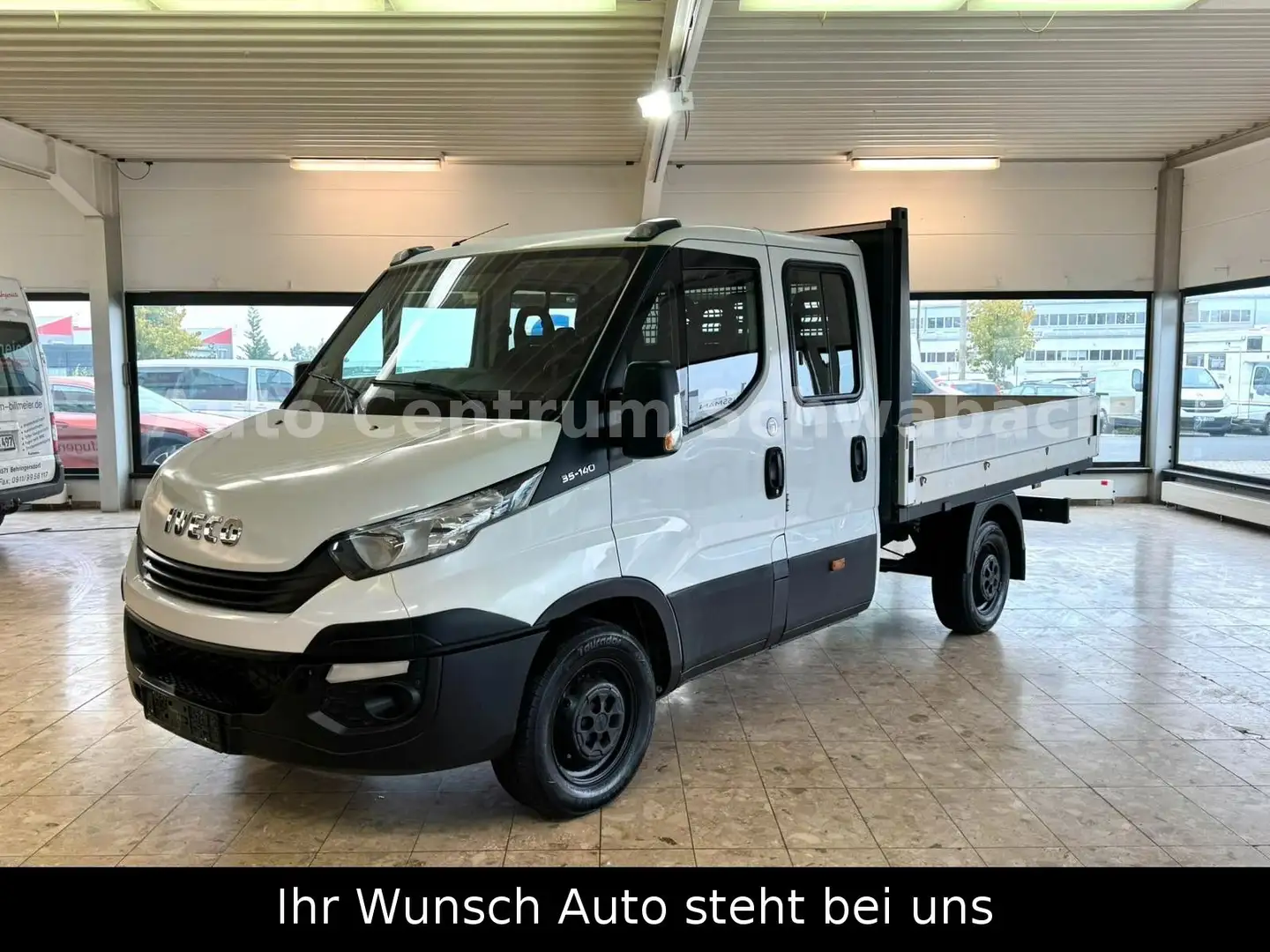 Iveco Daily Pritsche Top Zustand TÜV/HU Neu 7-Sitze Blanc - 2