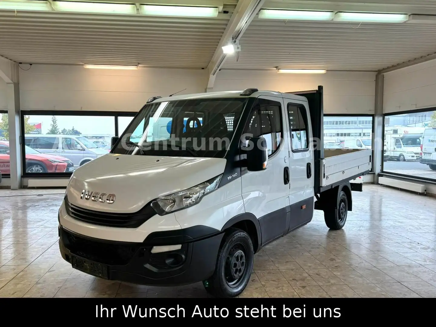 Iveco Daily Pritsche Top Zustand TÜV/HU Neu 7-Sitze Blanc - 1