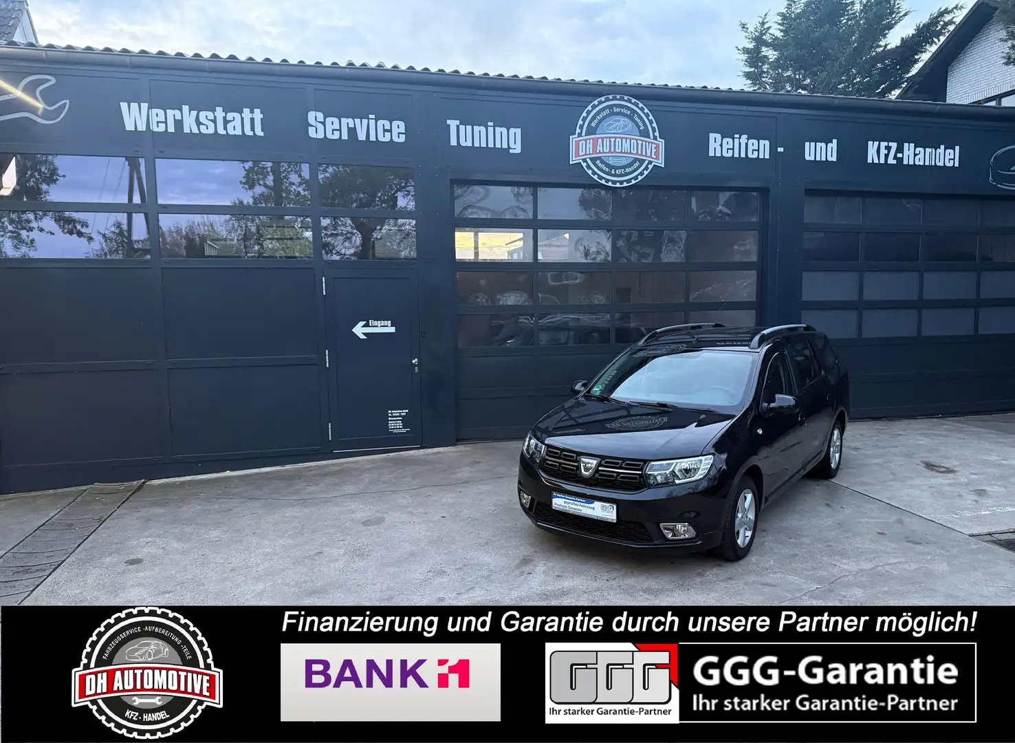 Dacia Logan Kombi Comfort 2. Hand GARANTIE Top Zustand Schwarz - 1