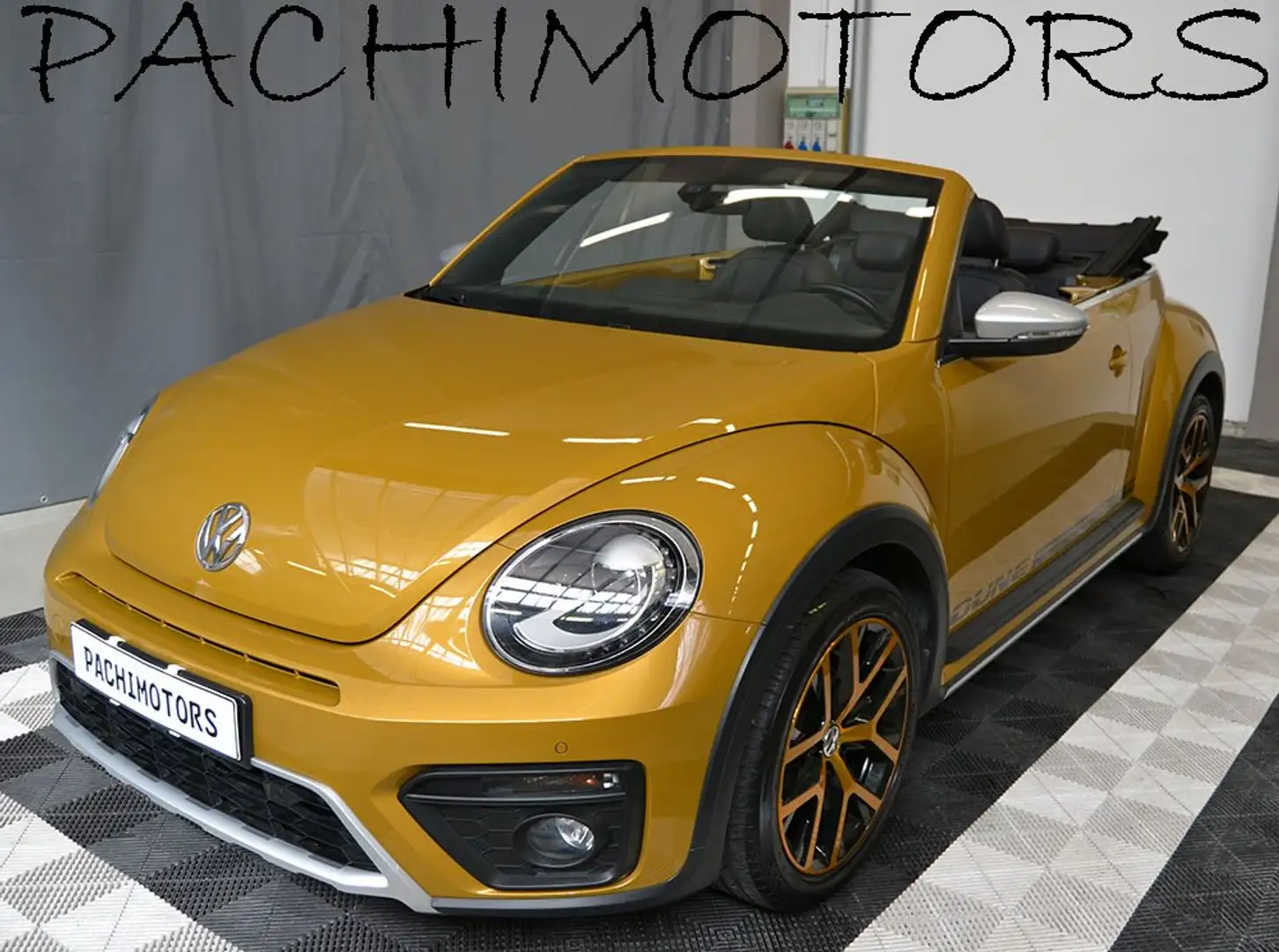 Volkswagen Maggiolino Cabrio 1.4 TSI DSG Dune BMT "Navi-Xenon-18" Sárga - 1