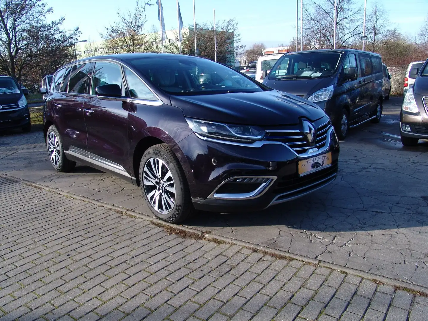 Renault Espace V Initiale Paris-NAVI/PANO/Leder/VOLL Schwarz - 1