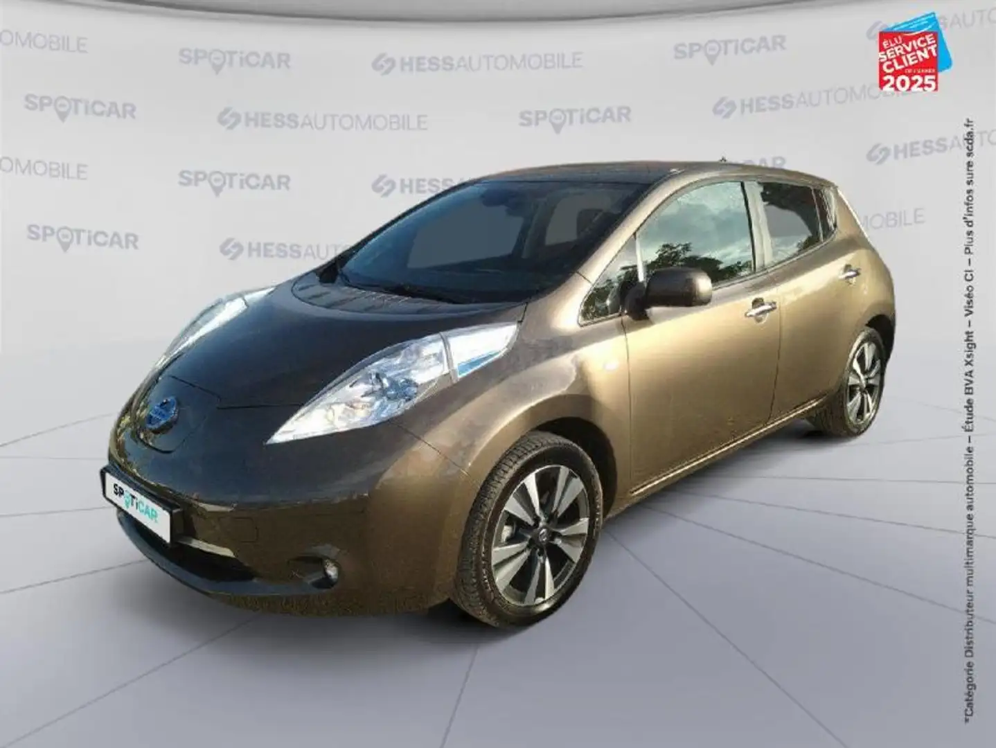 Nissan Leaf 109ch 30kWh Tekna Hnědá - 1