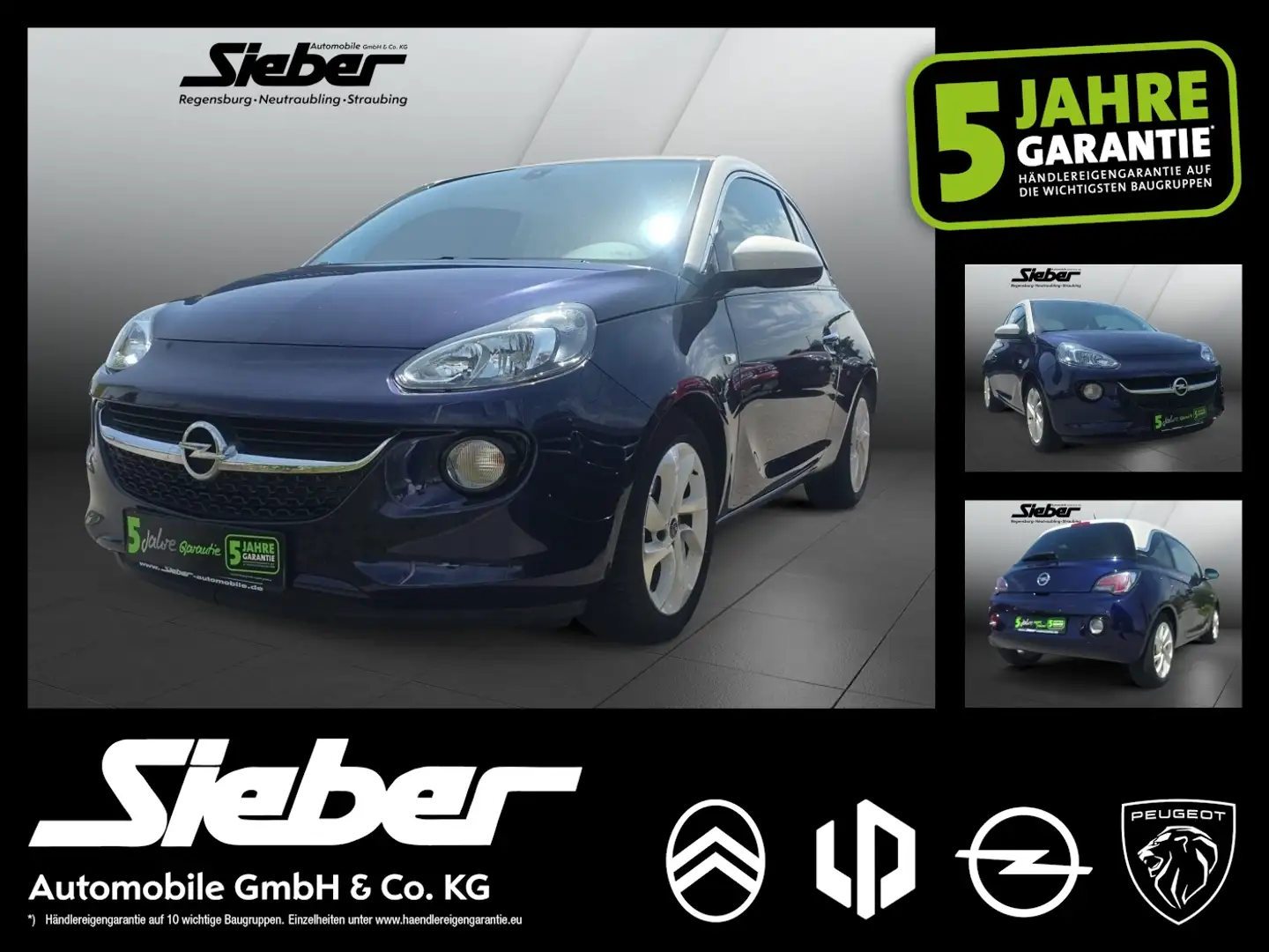 Opel Adam 1.2 120 Jahre *Sitzheizung*Lenkradheizung* Blau - 1