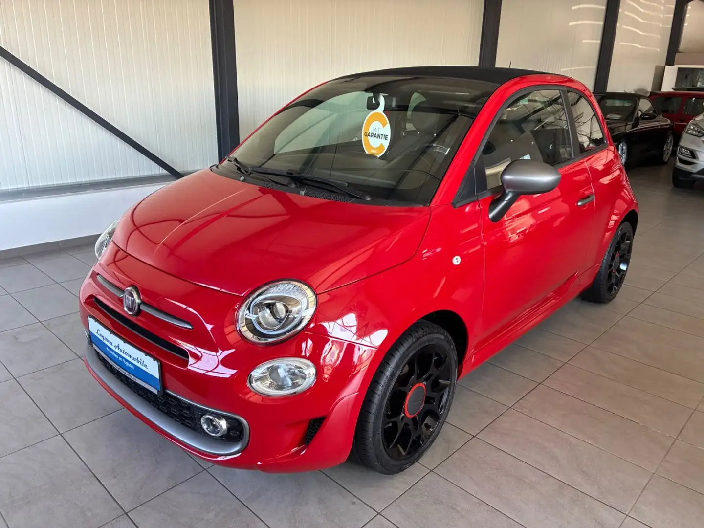 Fiat 500C 0.9 8V TwinAir S *27.000km/INSP+HU NEU* Rot - 2
