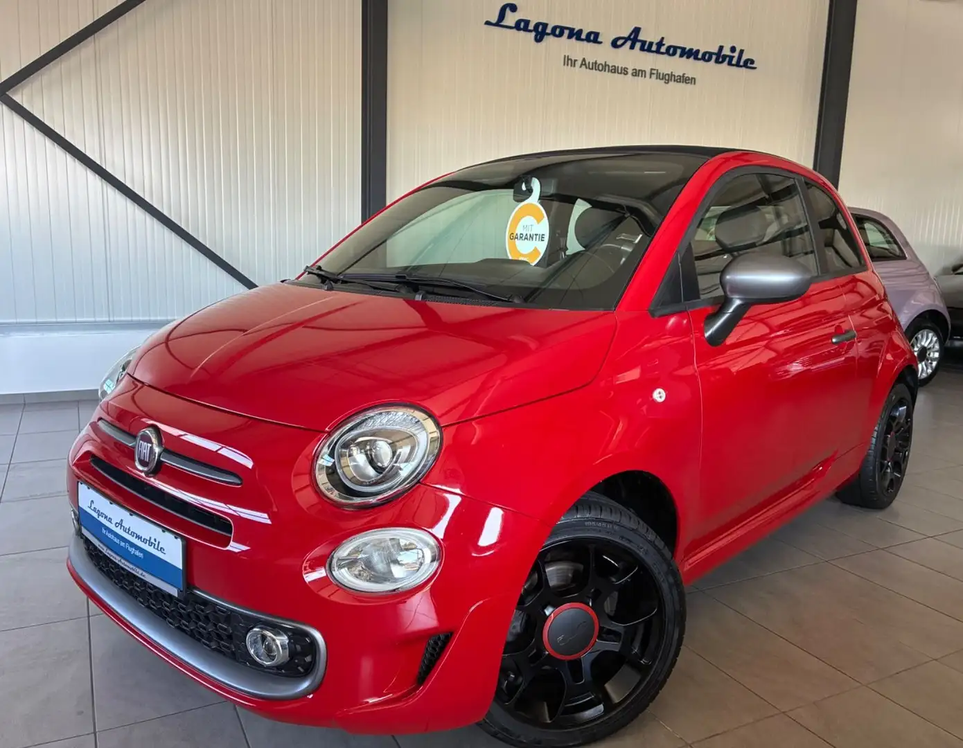 Fiat 500C 0.9 8V TwinAir S *27.000km/INSP+HU NEU* Rot - 1