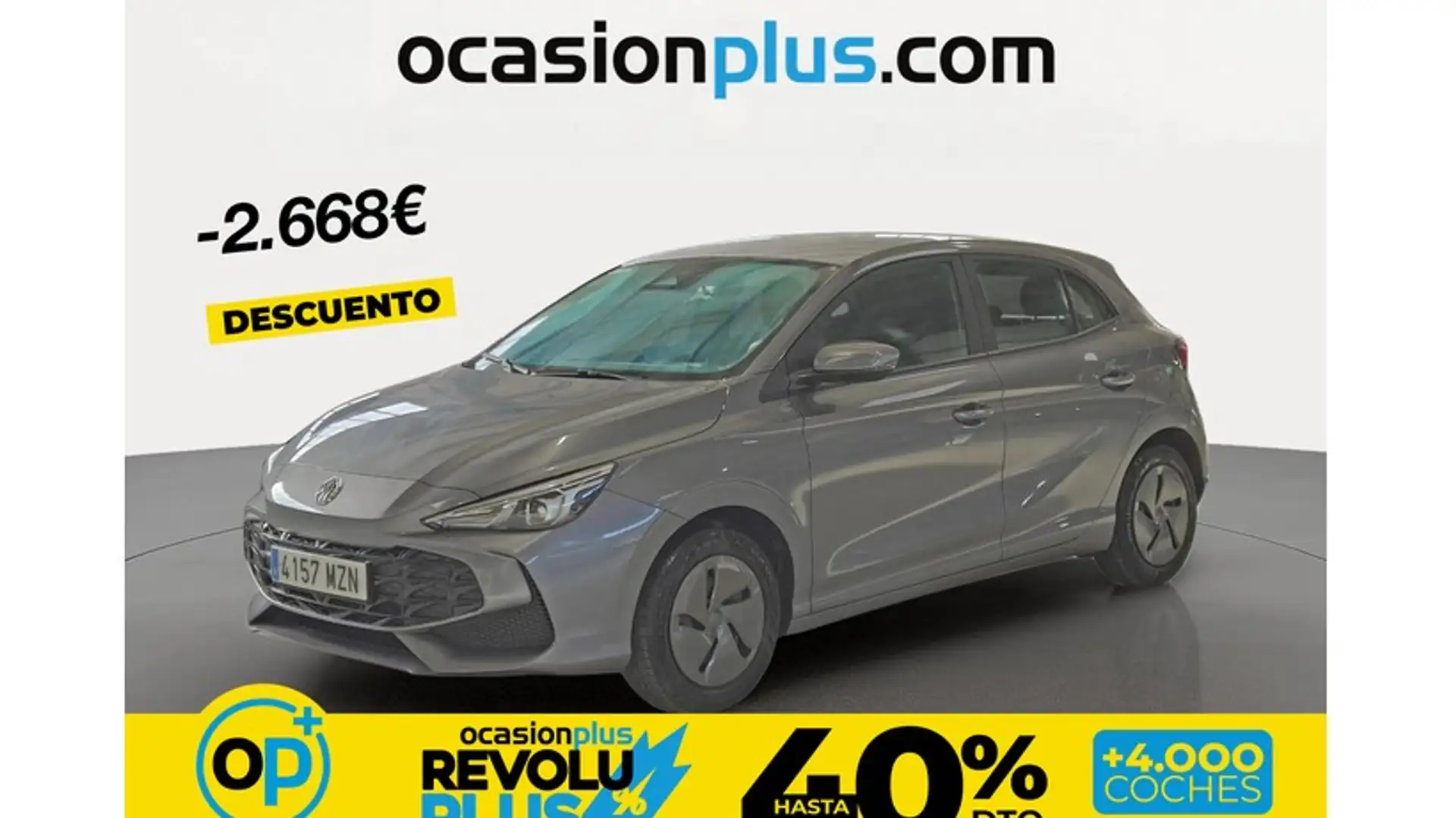 MG MG3 3 1.5 Comfort Plateado - 1