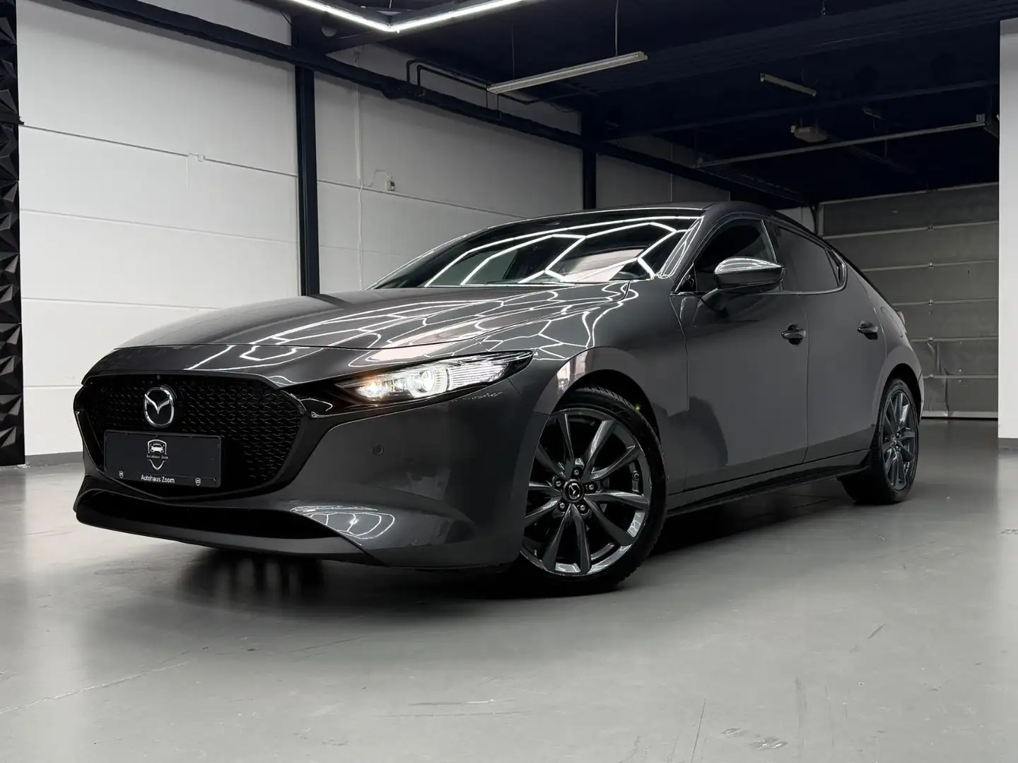 Mazda 3 Mazda 3 ACC/360°KAMERA/HEAD-UP/LEDER/AHK/SCHECK Gris - 1