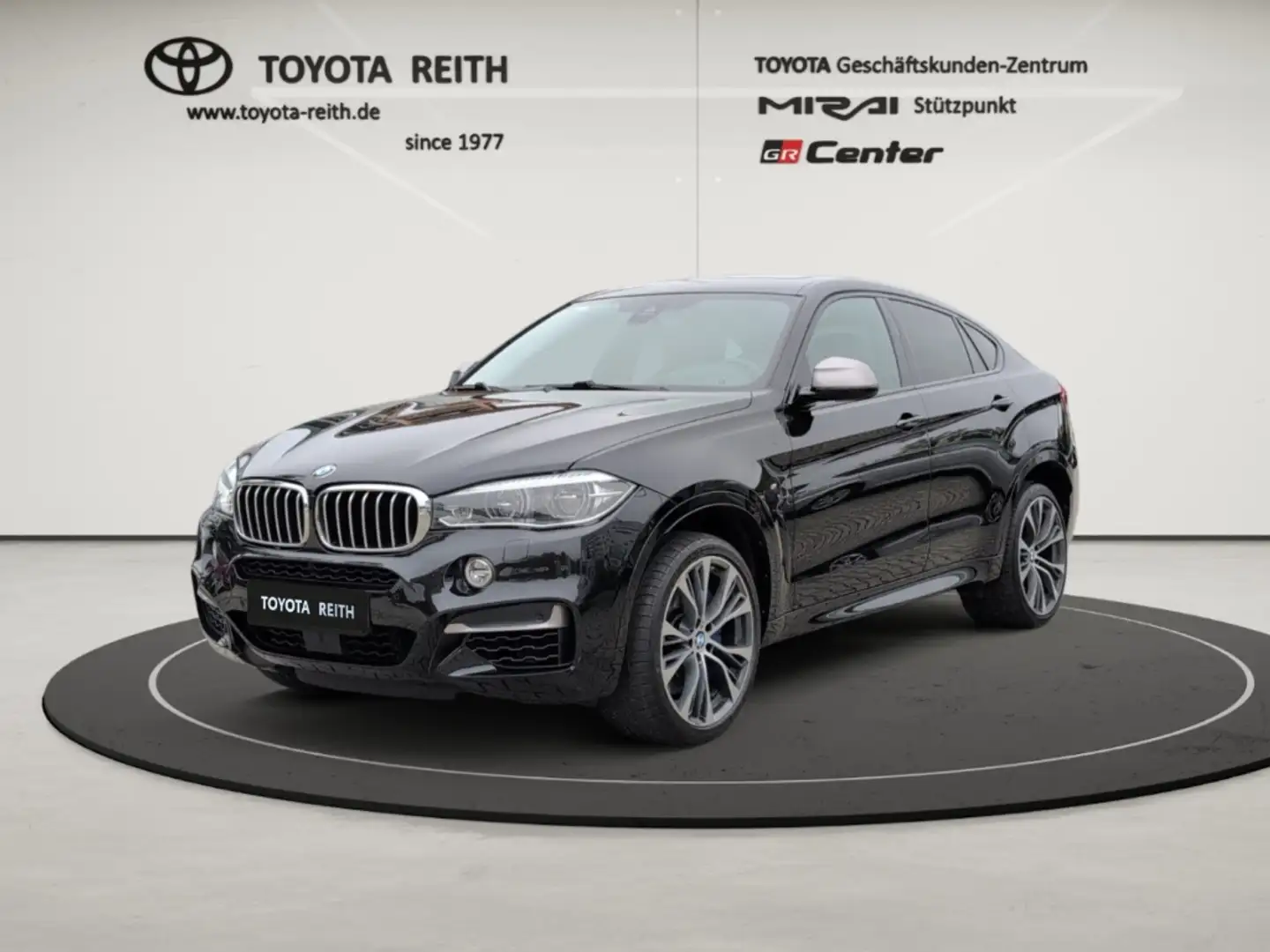 BMW X6 M50 d M50d Sportpaket HUD AD AHK-klappbar El. Pano Noir - 1