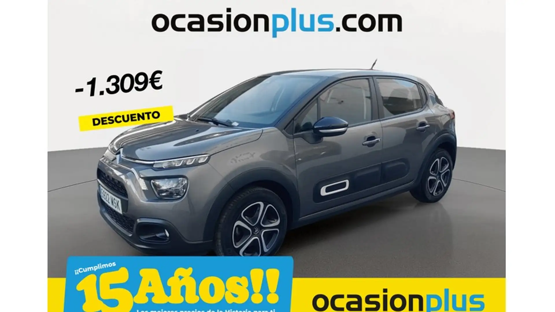 Citroen C3 Origin 1.5BlueHDi S&S Plus 100 Gris - 1