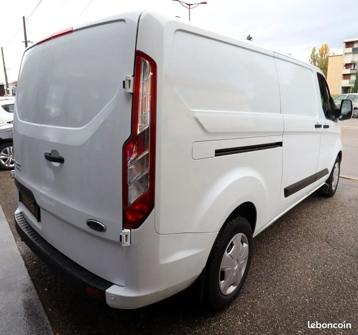 Ford Transit Custom transit fourgon 290 2.0 tdci 130 ch l2h1 pl-tn trend business + tva recup Weiß - 2