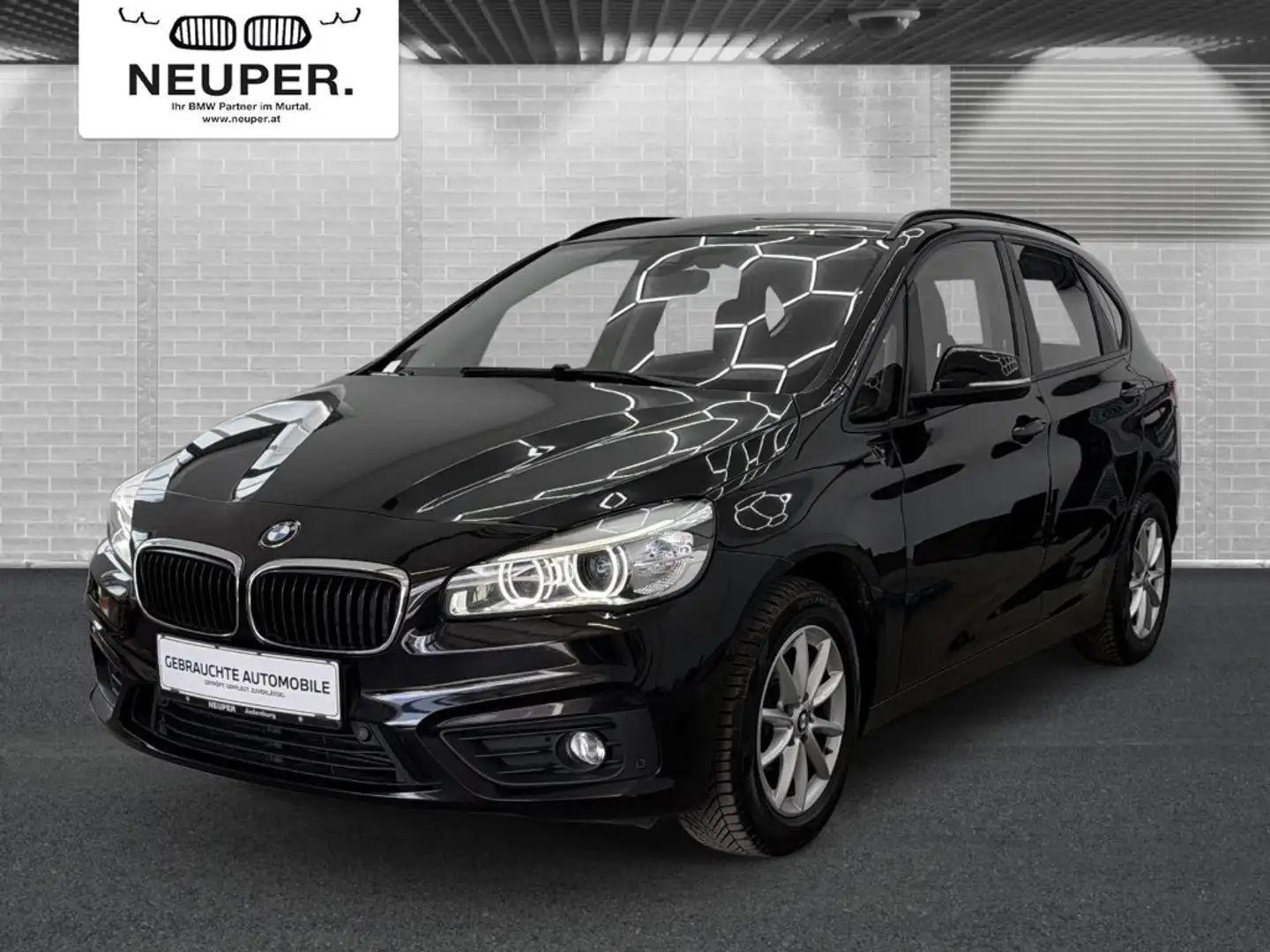 BMW 218 d Active Tourer Schwarz - 1