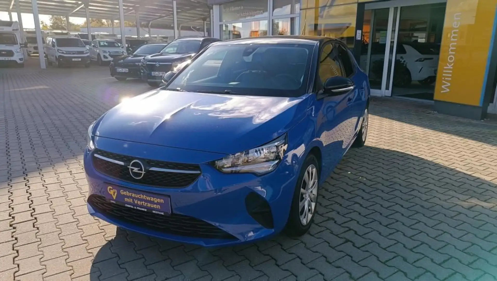Opel Corsa CORSA Edition Sitzheizung Klima Blau - 1