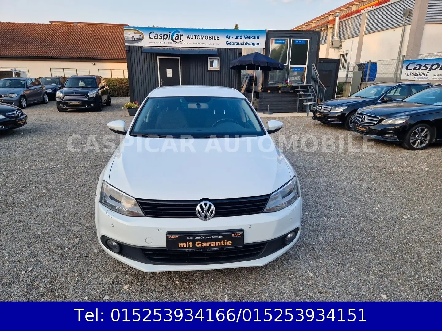 Volkswagen Jetta VI 1,6 TDI,KLIMAAUTOM.,SHZ,PDC,TÜV-05.2027 Weiß - 2