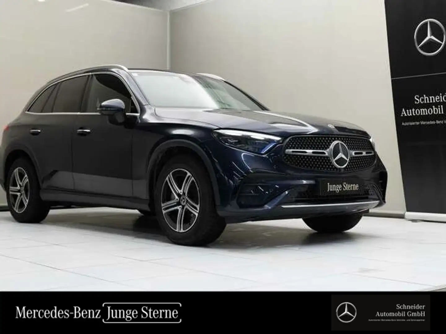 Mercedes-Benz GLC 220 d 4MATIC SpurW S-Sitz AkustikGlas Navi Blau - 1