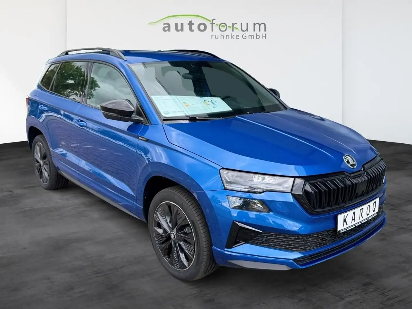 Skoda Karoq 1.5 TSI ACT Sportline 110 kW (150 PS), ... Bleu - 1