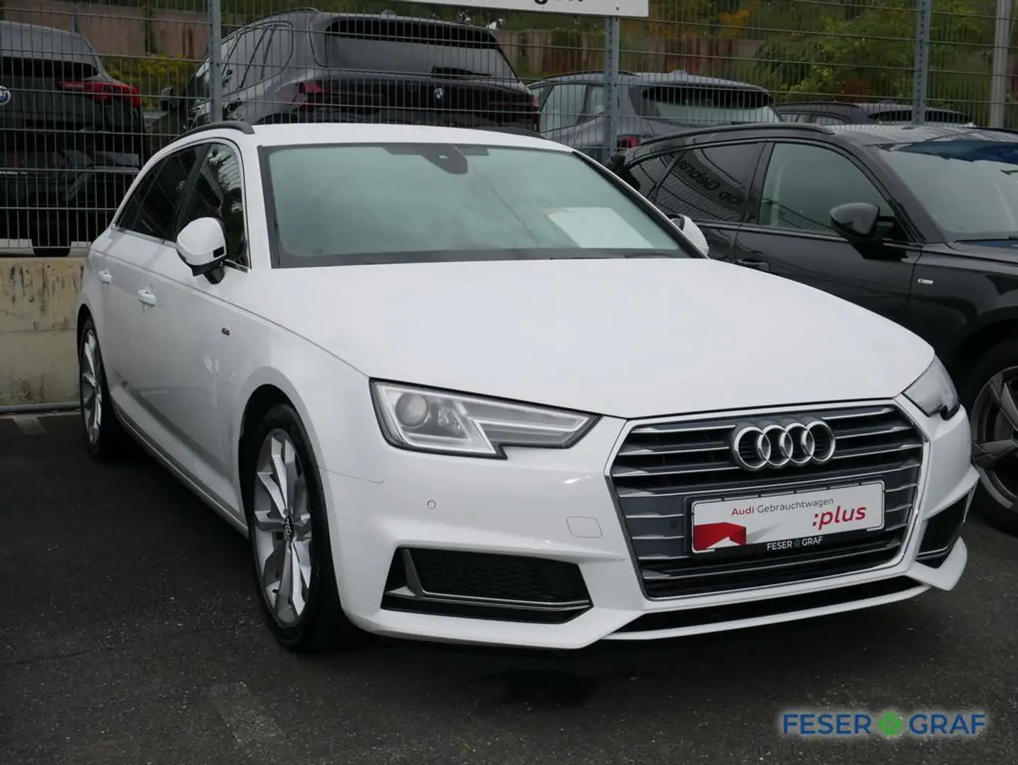 Audi A4 Avant 40 TFSI S tronic S line Leder,Navi,Xenon Weiß - 2
