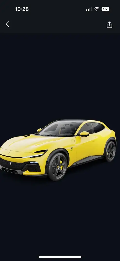 Ferrari Purosangue Purosangue 6.5 Gelb - 1