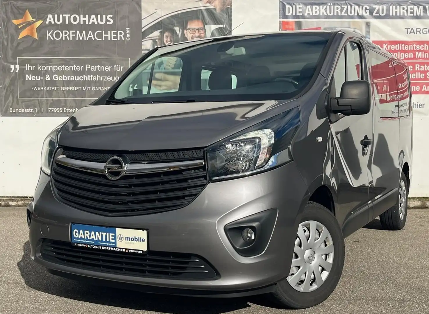 Opel Vivaro B 1.6 CDTI L1H1 2,7t -2x KLIMA- 9-SITZER AHK Gris - 1