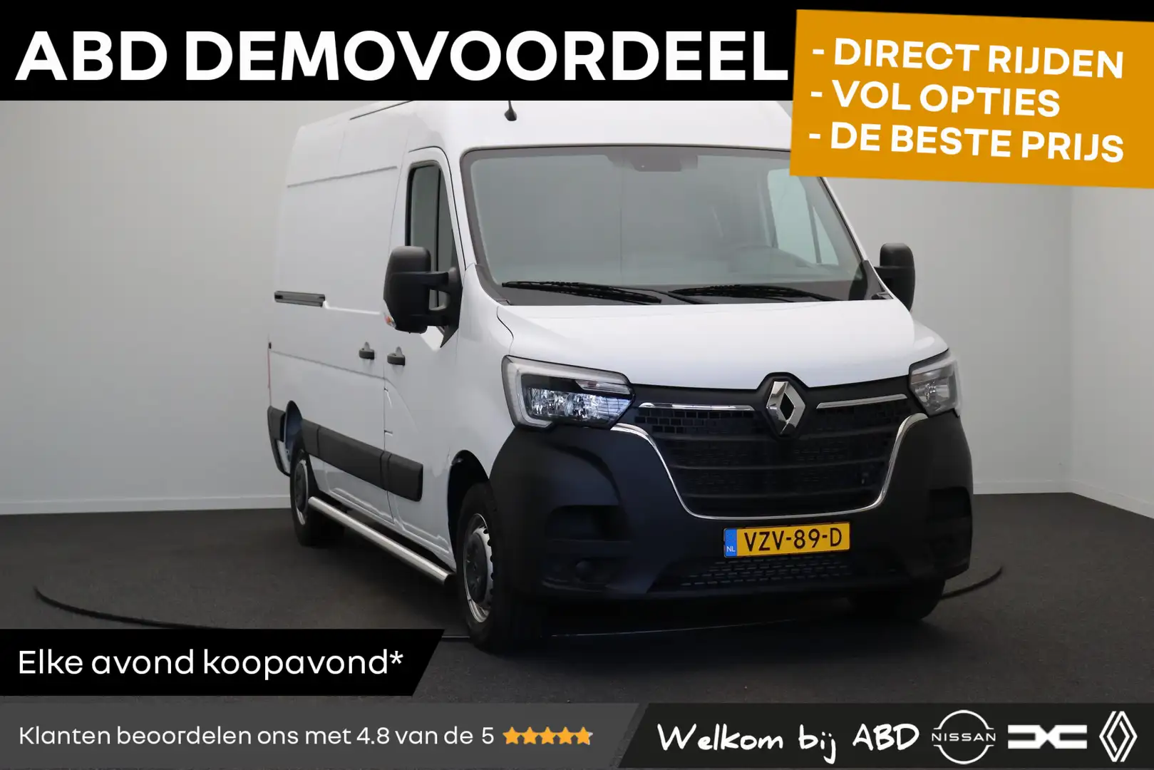 Renault Master T35 2.3 dCi 135 L2H2 Work Edition | Betimmering | Wit - 1