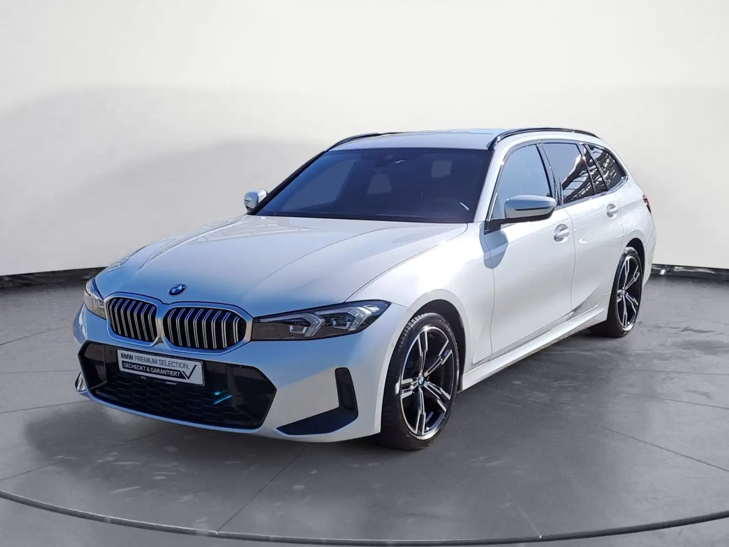 BMW 318 d Touring M Sportpaket Sonnenschutz Lenkradhe Blanc - 2