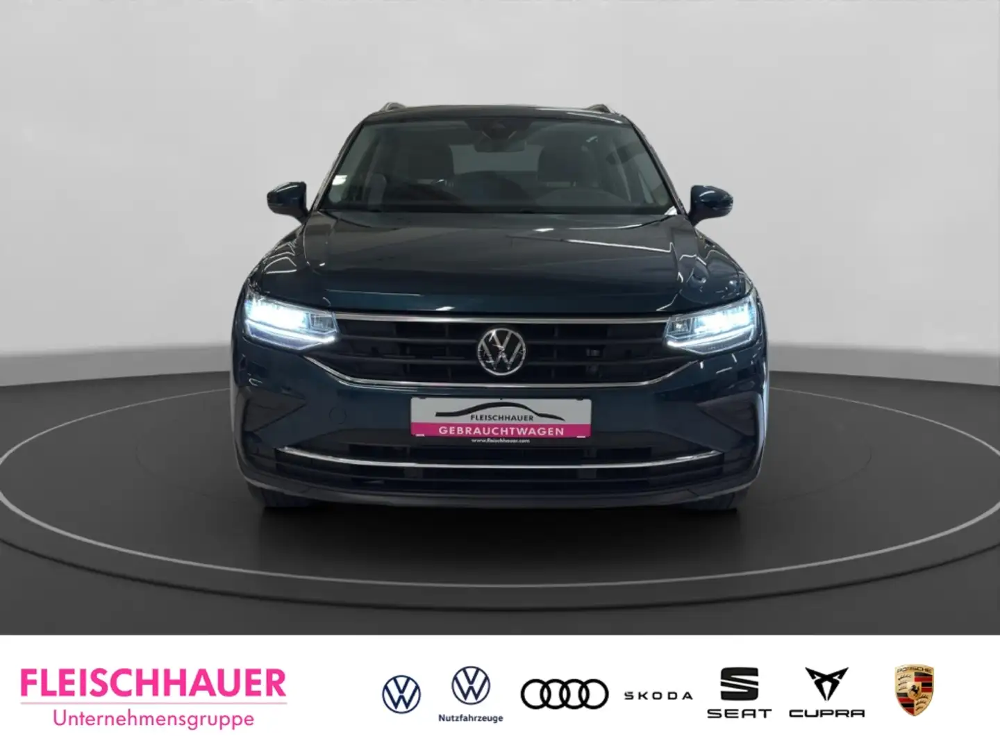 Volkswagen Tiguan Life 2.0 TDI 4M Navi+LED+AHK+18''+HUD+Kamera+VC+Ap Blau - 2